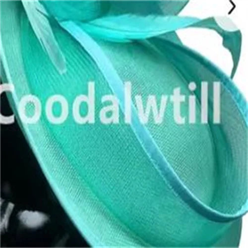 Ladies Veils Feather Hair Pillbox Fascinator Hat Women Elegant Church Derby Big Headpiece Ladies Race Party Chapeau Cap Party