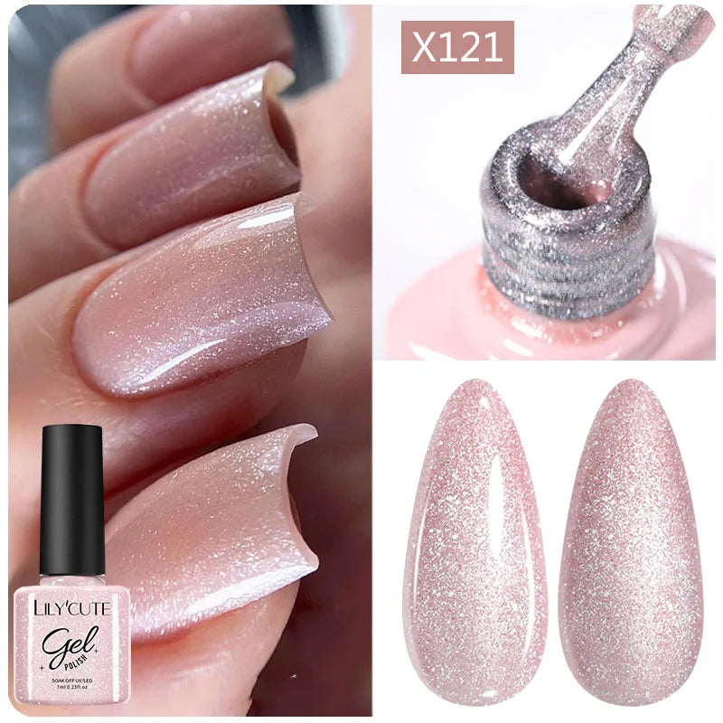 UV Gel Nail Polish | Brown Red Purple Coffee Shades | HotTrendyPicks