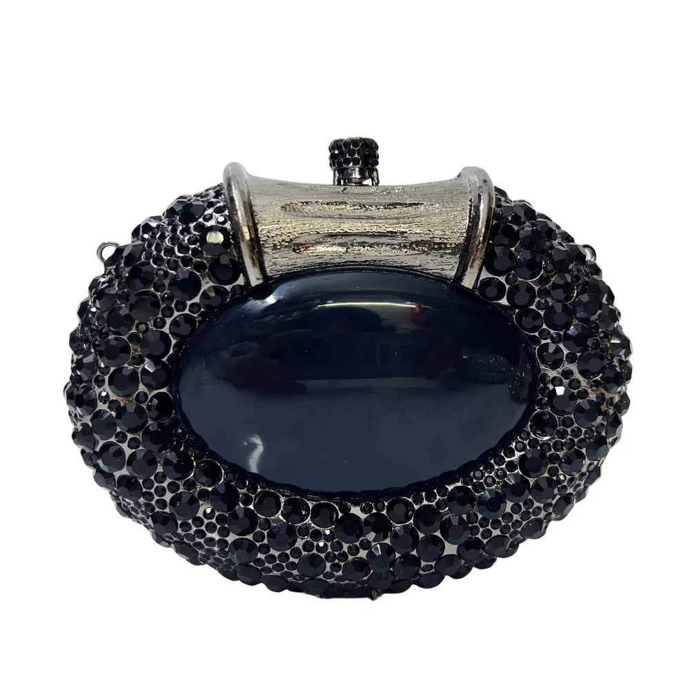 Women's Crystals Evening Party Cocktail Clutches Bag