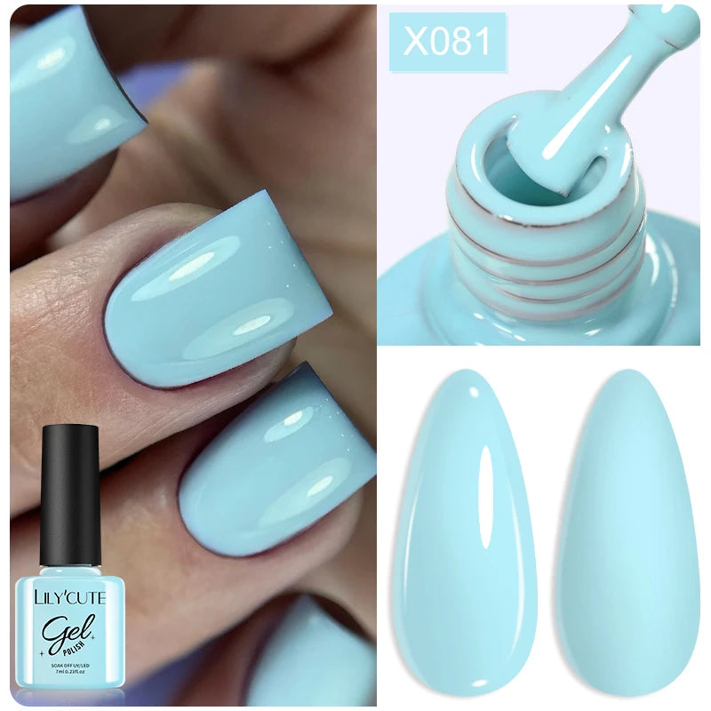 UV Gel Nail Polish | Brown Red Purple Coffee Shades | HotTrendyPicks
