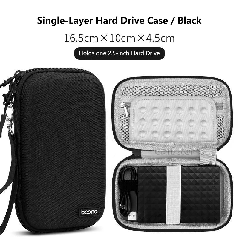 HardDigital Storage Bag | Travel Organiser for Cables, Chargers & Earphones | HotTrendyPicks