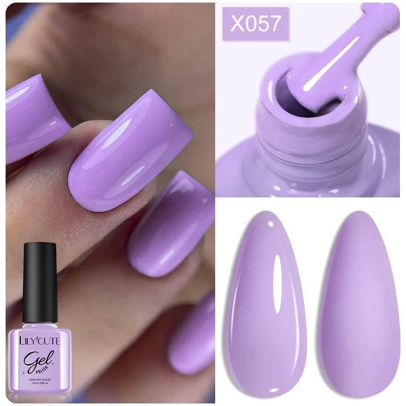 UV Gel Nail Polish | Brown Red Purple Coffee Shades | HotTrendyPicks