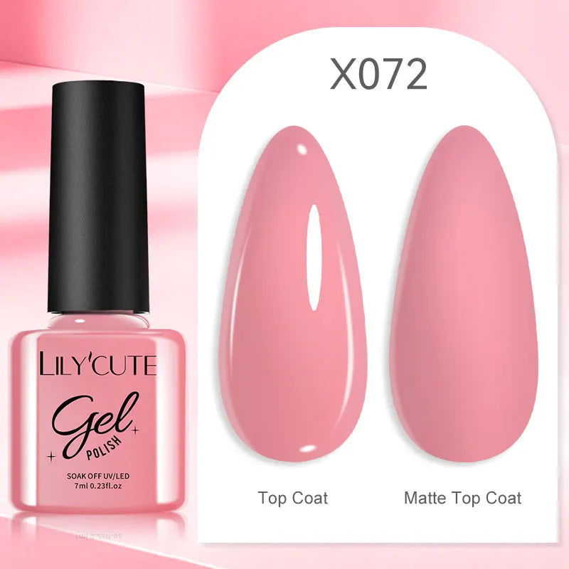 UV Gel Nail Polish | Brown Red Purple Coffee Shades | HotTrendyPicks